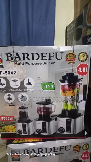 8 in 1 Bardefu Food Processor