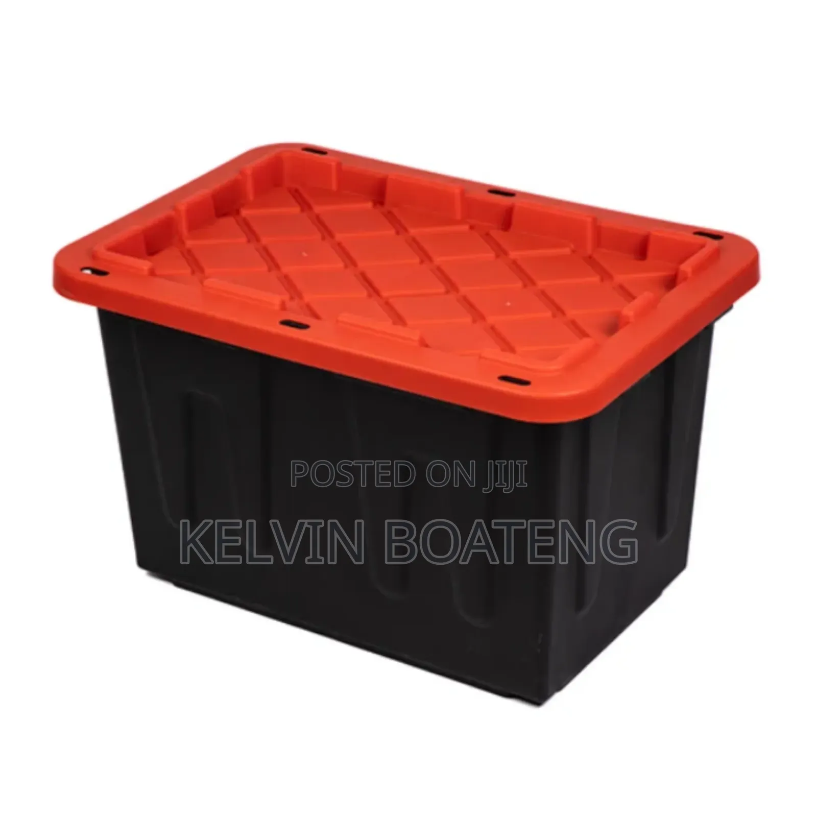 Storage Containers It Comes in Black and Red, Black and Gray