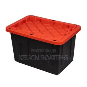 Storage Containers It Comes in Black and Red, Black and Gray