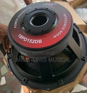 Photo - Jac 3500watt Pair of Naked Speakers