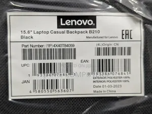 Laptop Bag (Back Pack) Lenovo