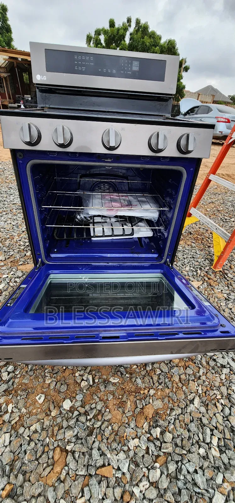 5.8 Cu Ft. Smart Wi-Fi Enabled Gas Range With Air Fry
