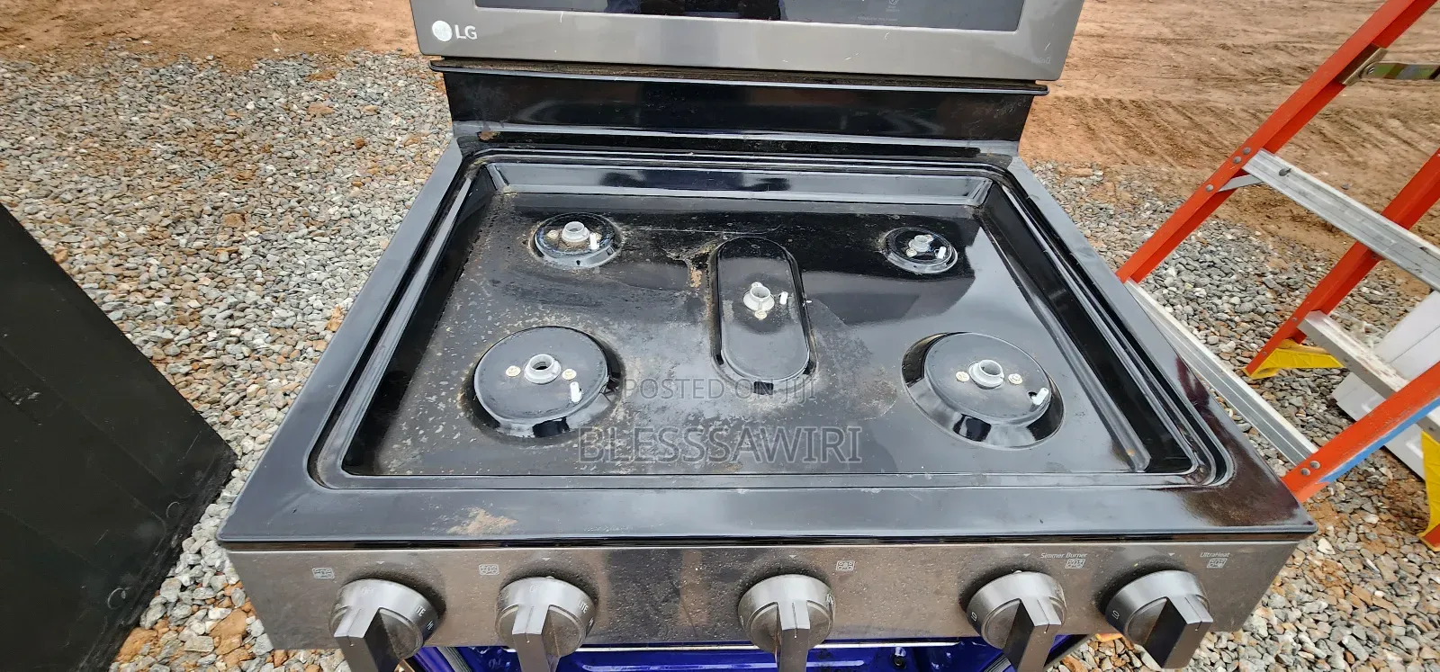 5.8 Cu Ft. Smart Wi-Fi Enabled Gas Range With Air Fry
