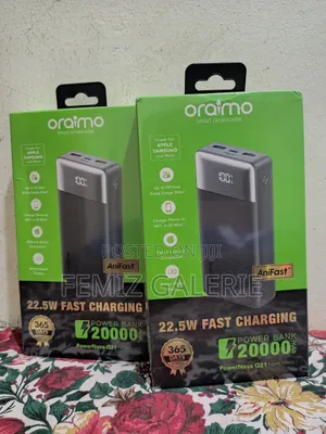 Oraimo Powernova Q21 20000mah 22.5w Power Bank