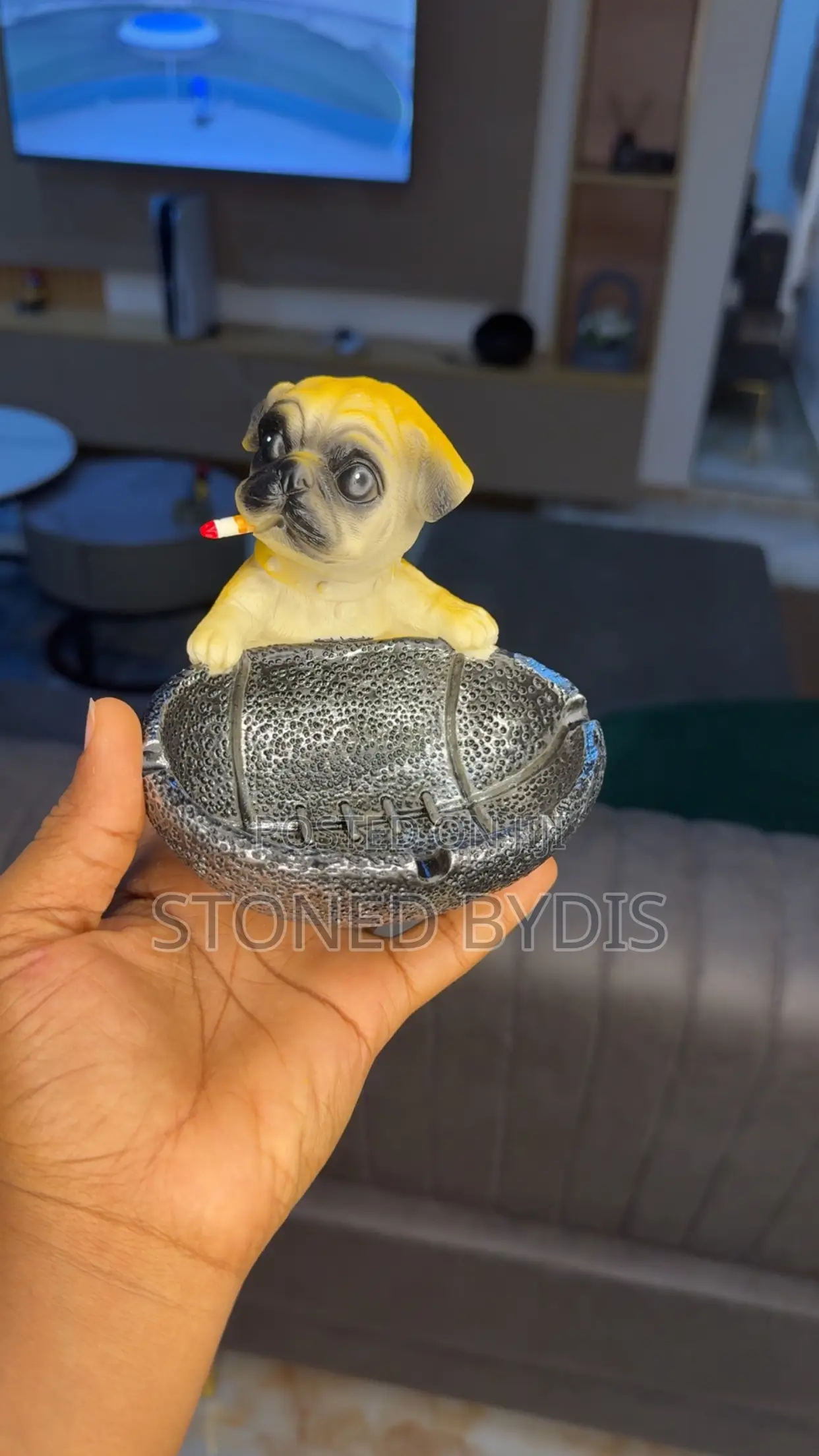 Puppy Ashtray