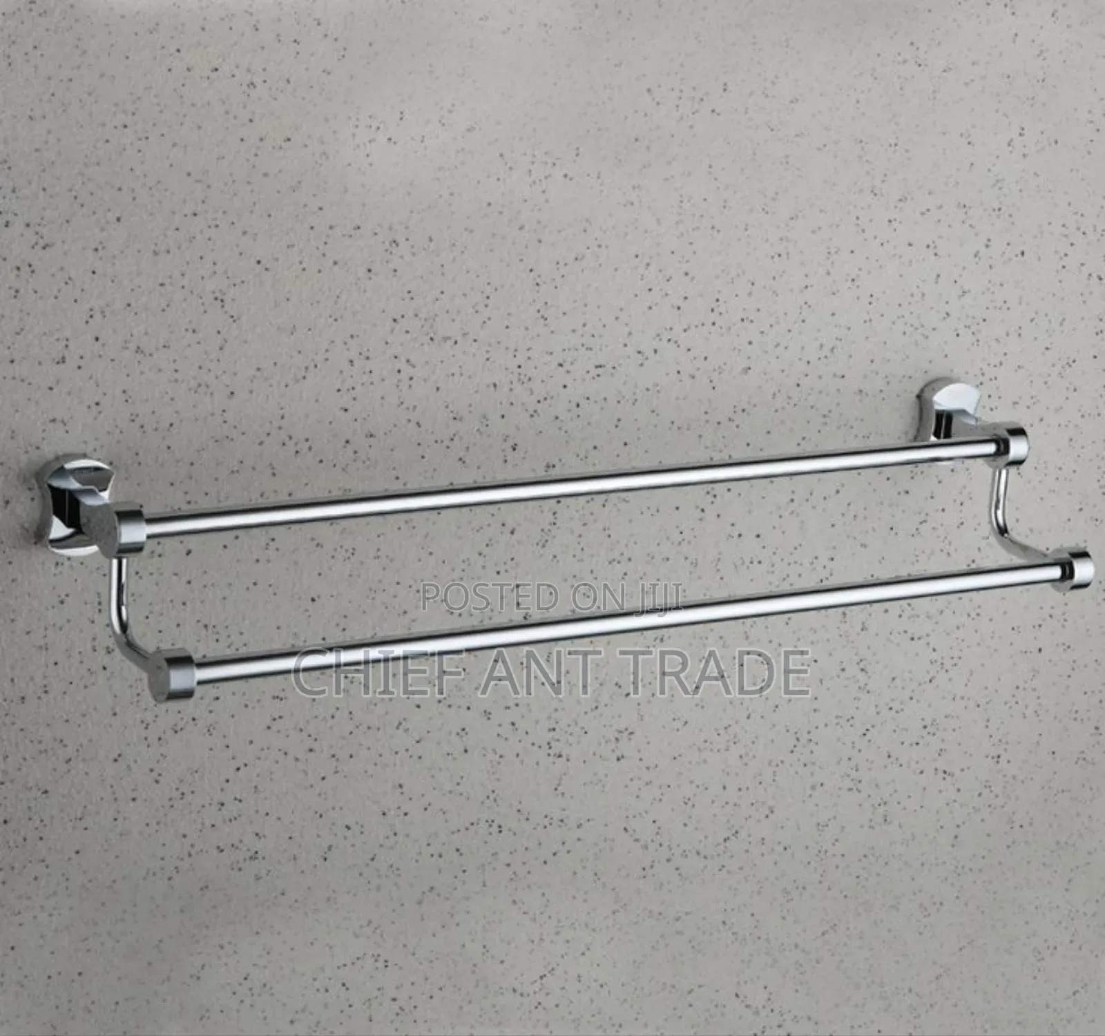 Towel Rail Silver 400a-2 T-R 90cm