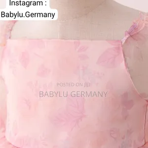 Pink Princess Ball Gown Dress for Girls