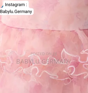 Pink Princess Ball Gown Dress for Girls