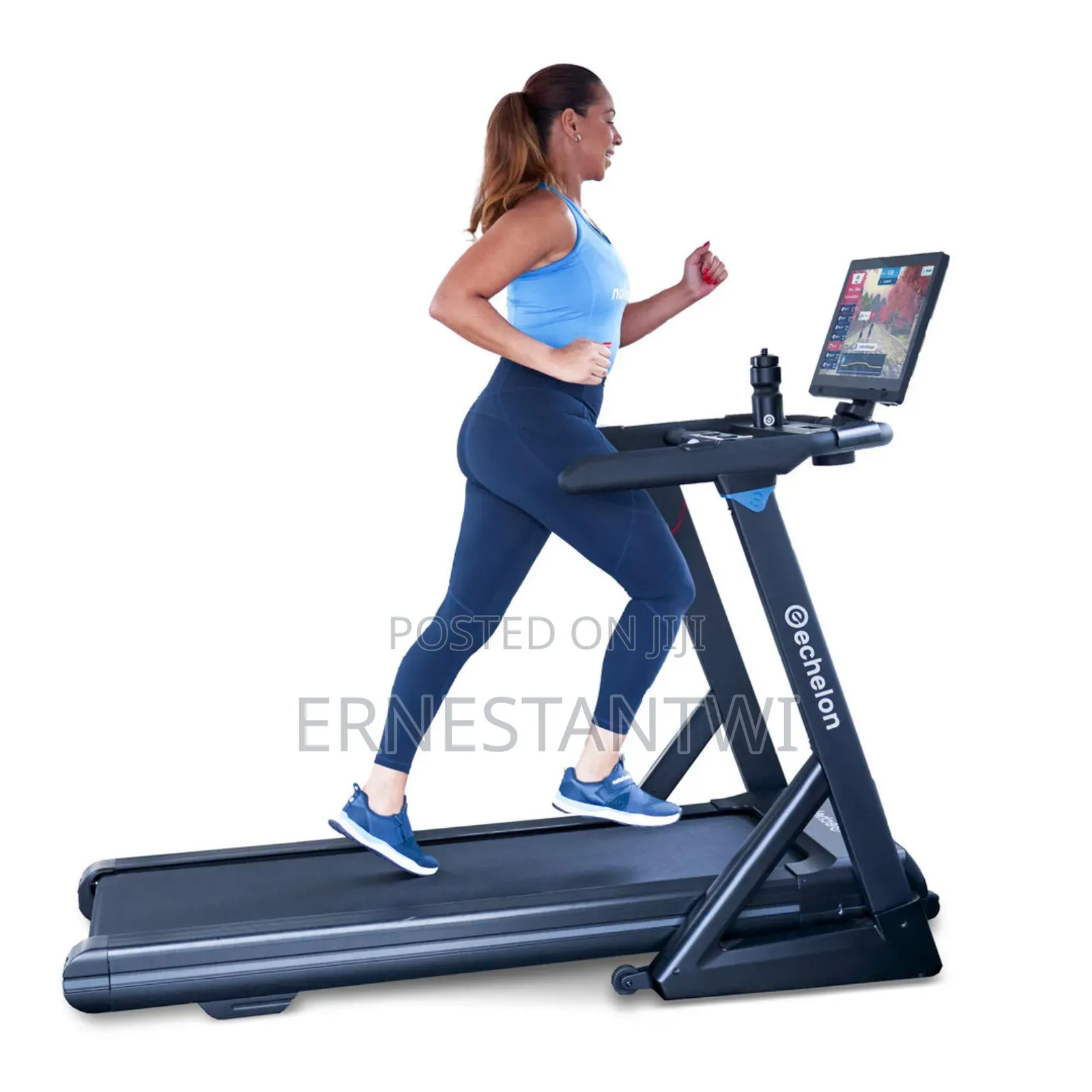 Fully Digital Echelon Treadmill With a Wide Screen From Uk