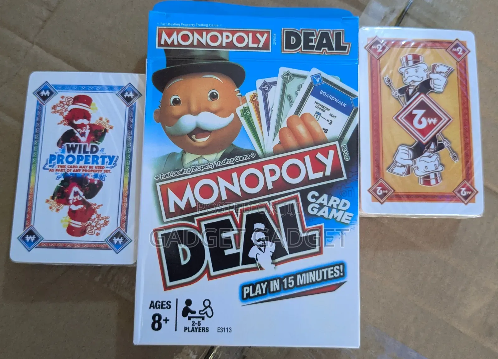Monopoly Deal Card Game + 2-5 Players