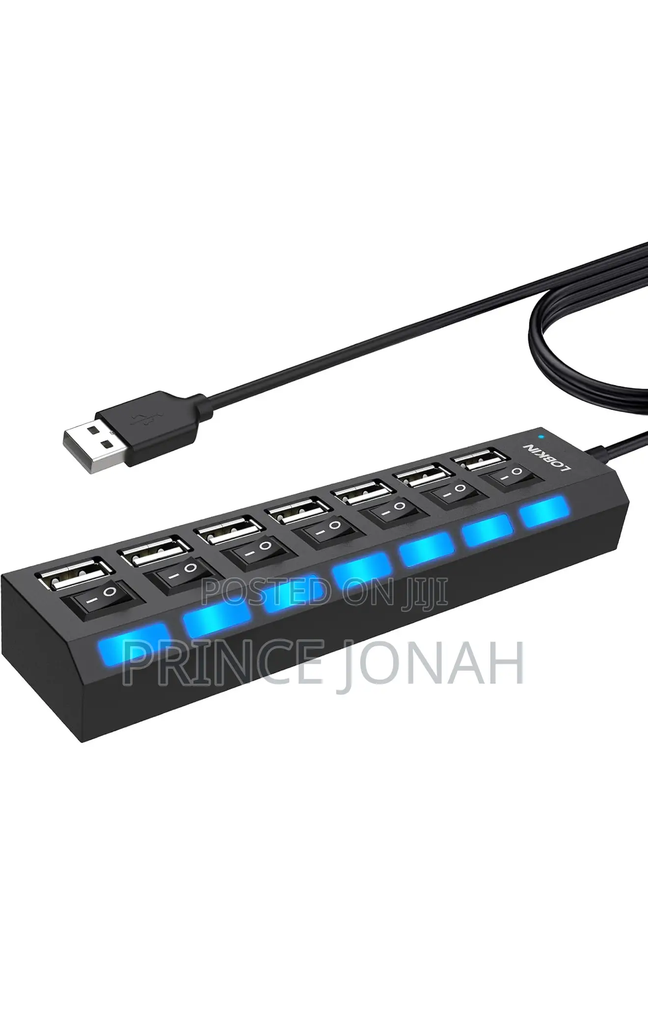 Lobkin Usb Hub 7-port,Usb 2.0 Hub