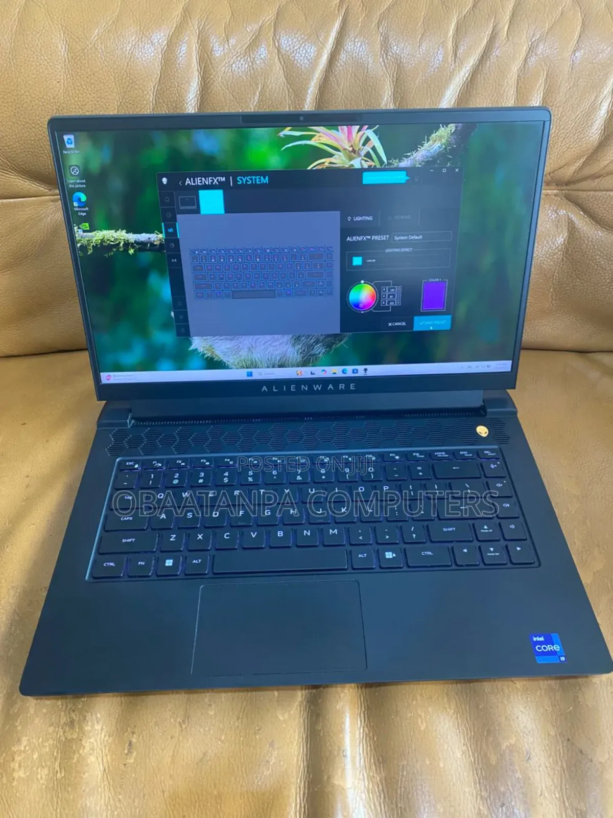 New Laptop Dell Alienware M15 R7 16GB Intel Core I9 SSD 1T