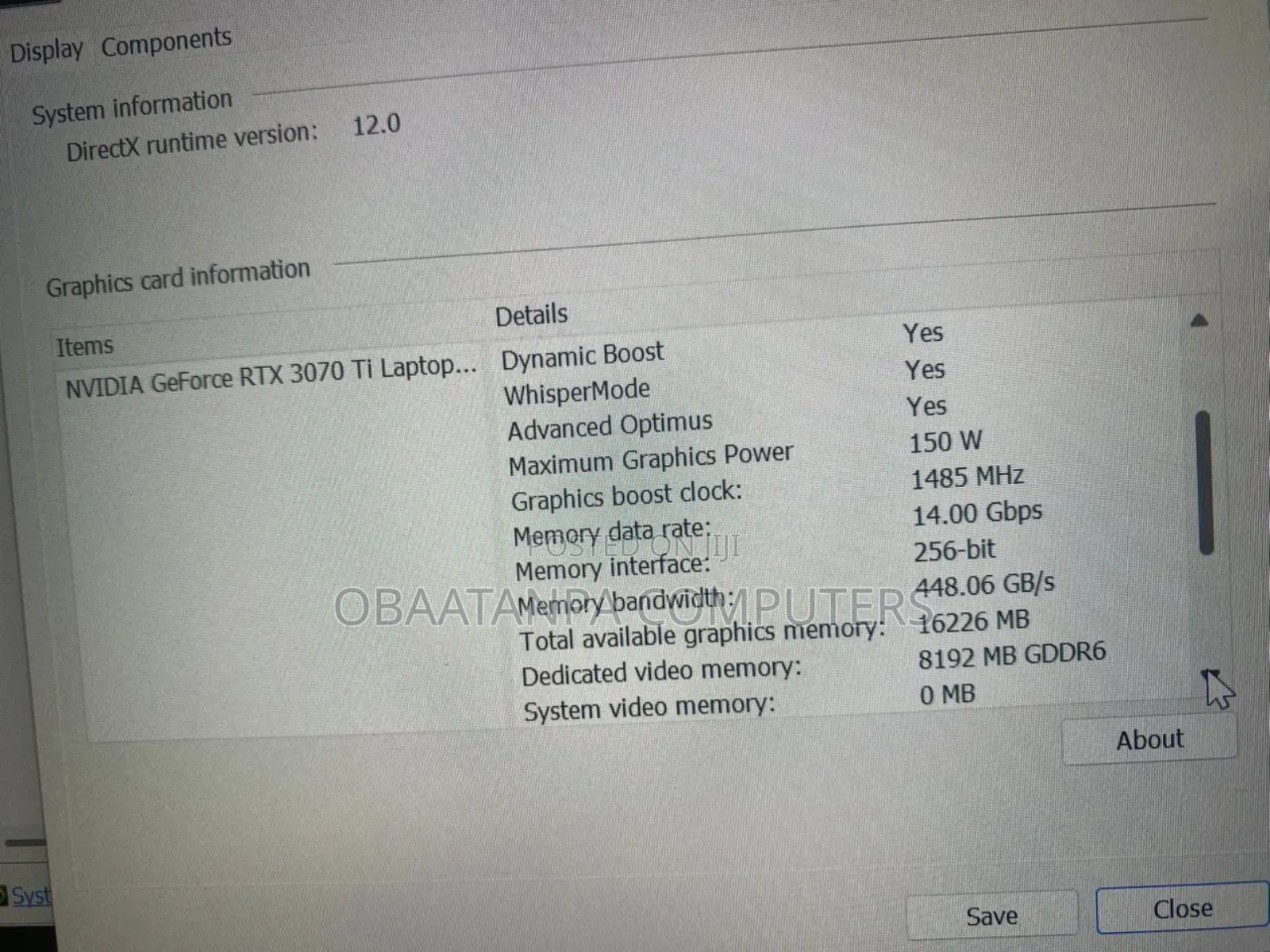 New Laptop Dell Alienware M15 R7 16GB Intel Core I9 SSD 1T
