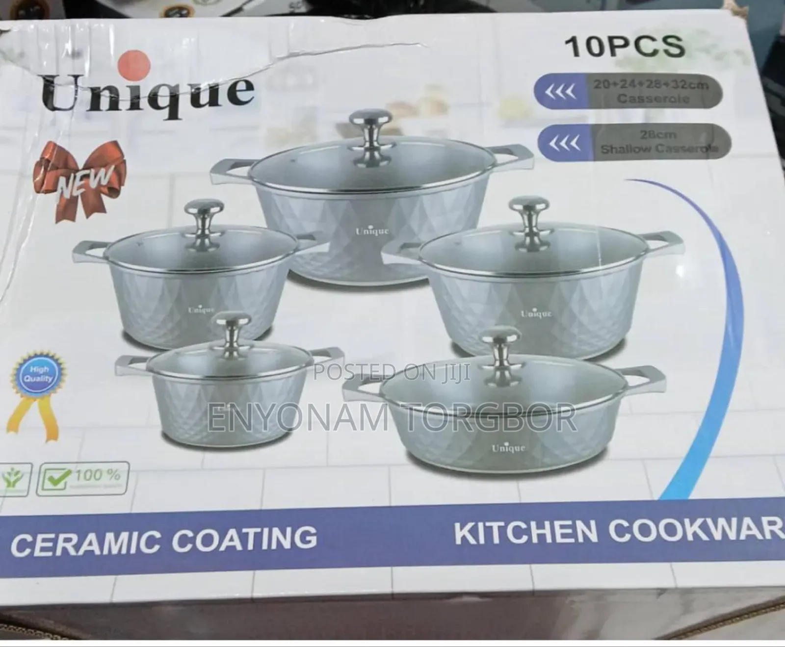 10 PCS Cookware Set