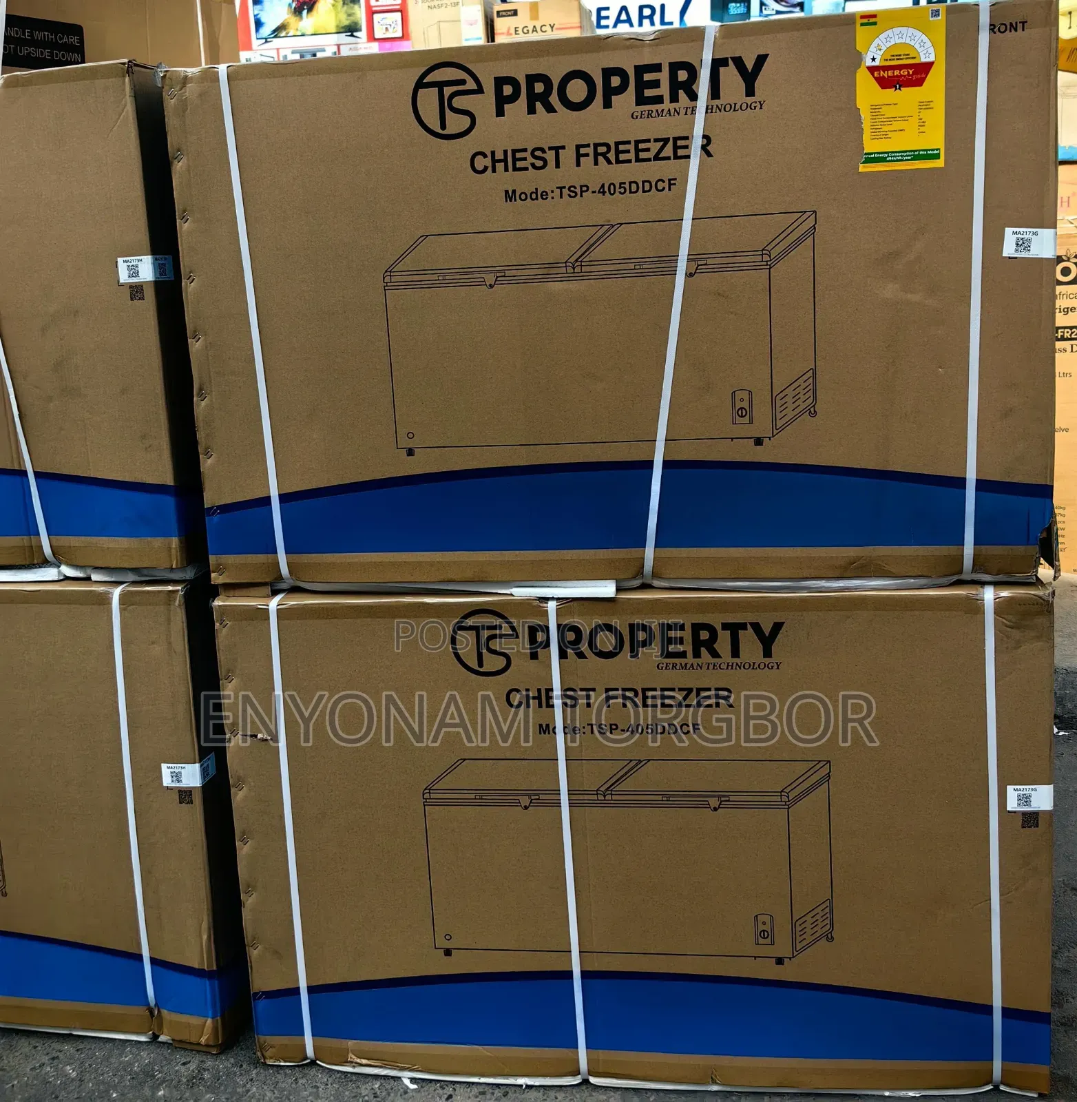 Double Door Chest Freezer