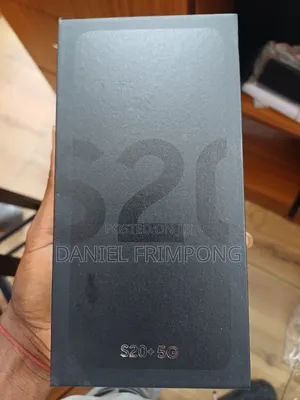 New Samsung Galaxy S20+ 5G 128 GB Black