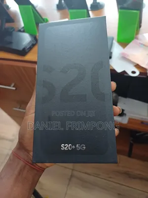 New Samsung Galaxy S20+ 5G 128 GB Black
