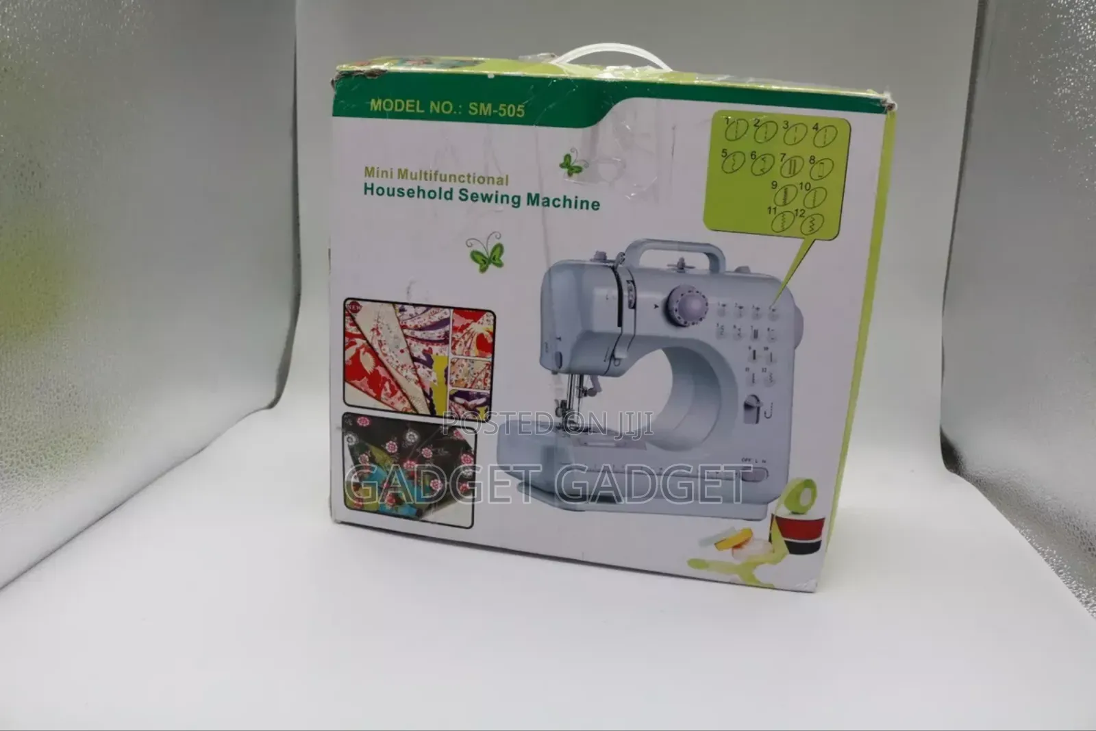 Portable Sewing Machine Both Battery and Dc Power