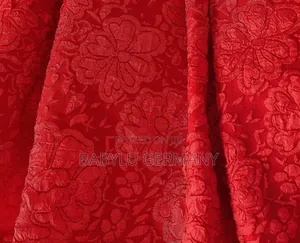 Red Jacquard Princess Ballgown or Dress With Bow for Girls