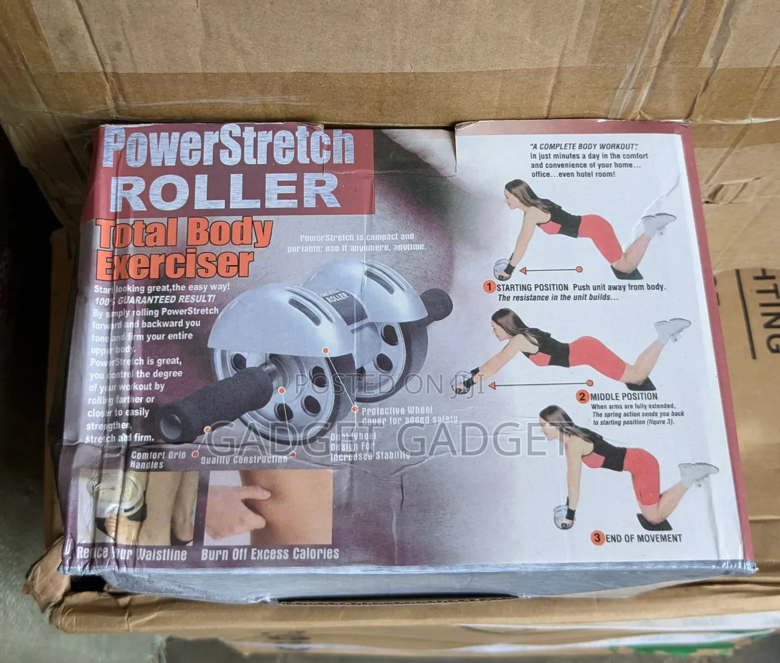 Power Stretch Ab Wheel Roller