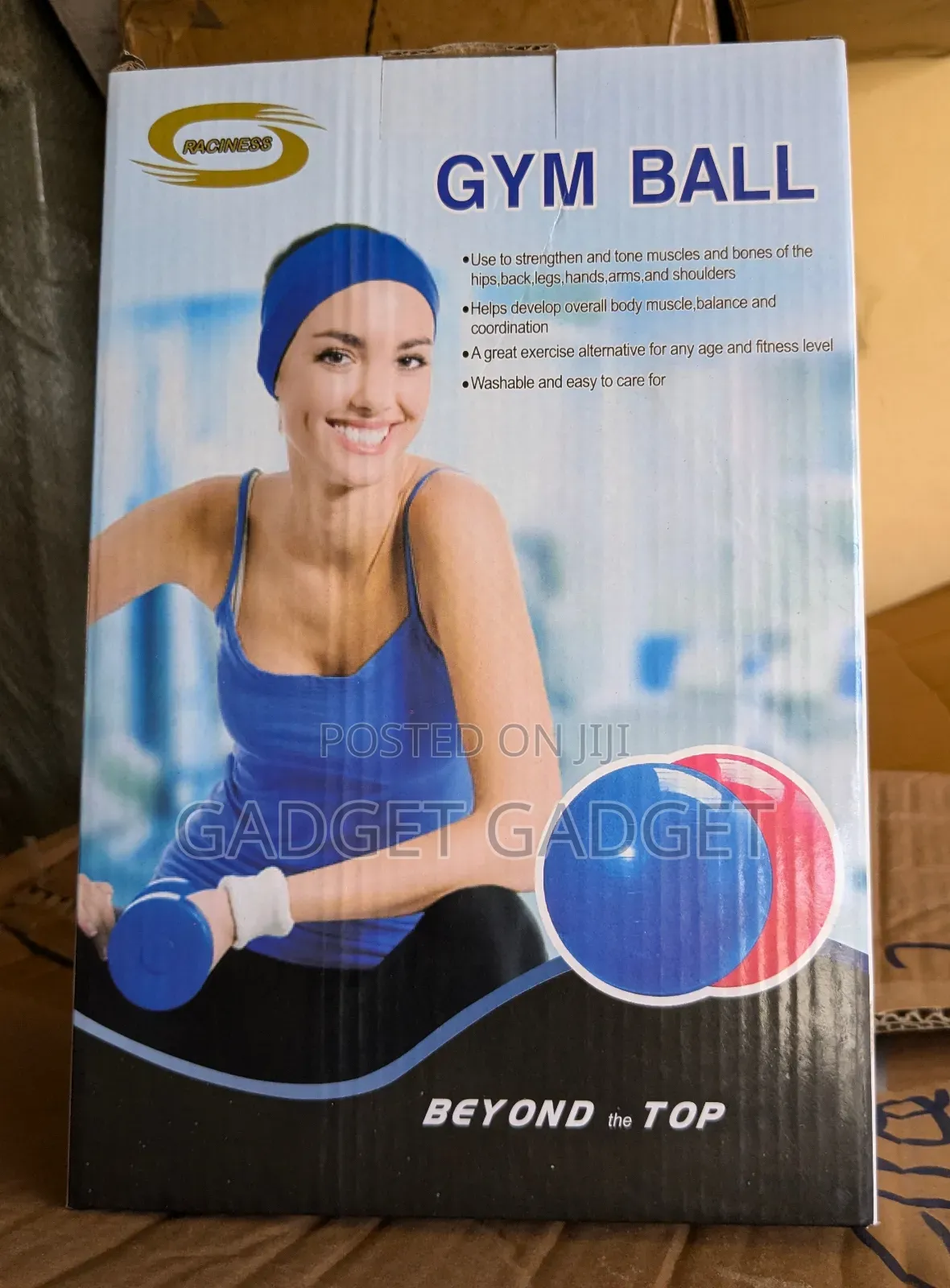 Anti-Burst Fitness Gym Ball Yoga Ball