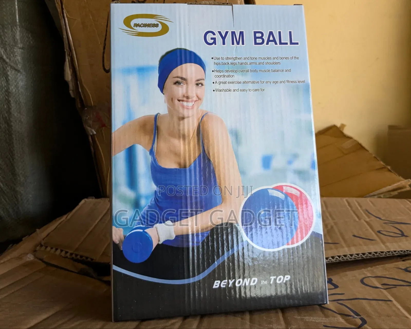 Yoga Gym Ball (Premium Quality Exercise Ball)
