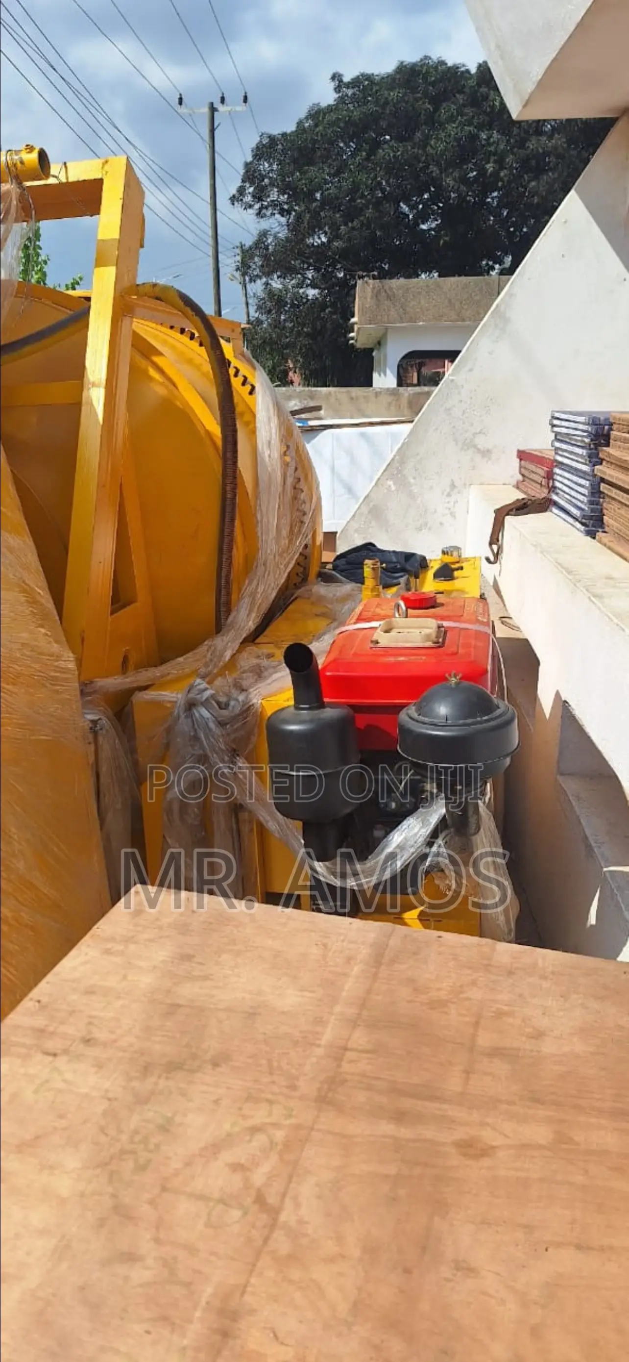 Jzc500 Self Loader Diesel Concrete Mixer Machine