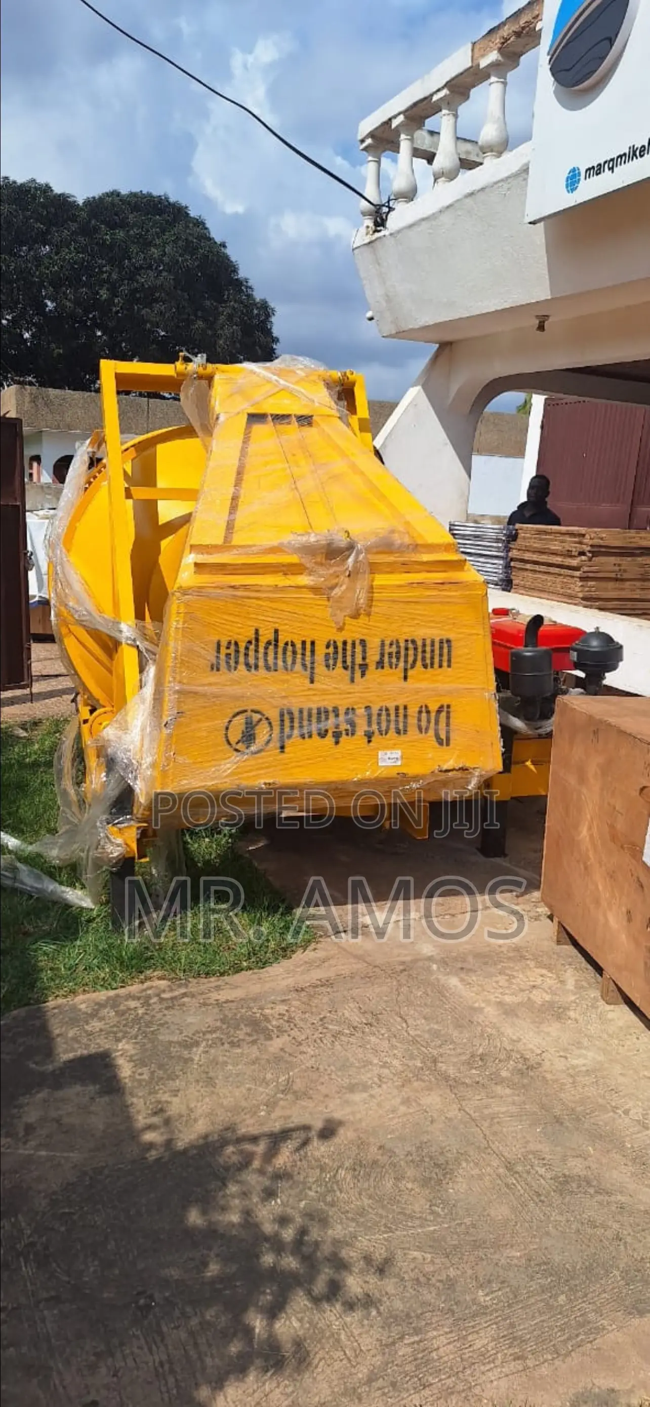 Jzc500 Self Loader Diesel Concrete Mixer Machine