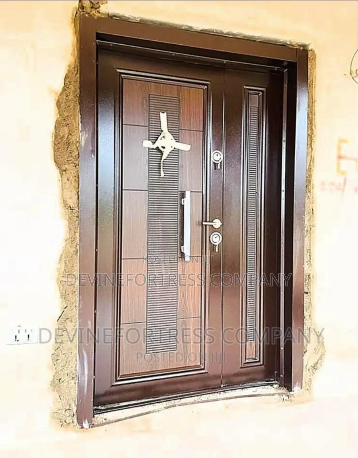 Marine Wooden Coated Heavy Duty Turkish Door Oh//Strong