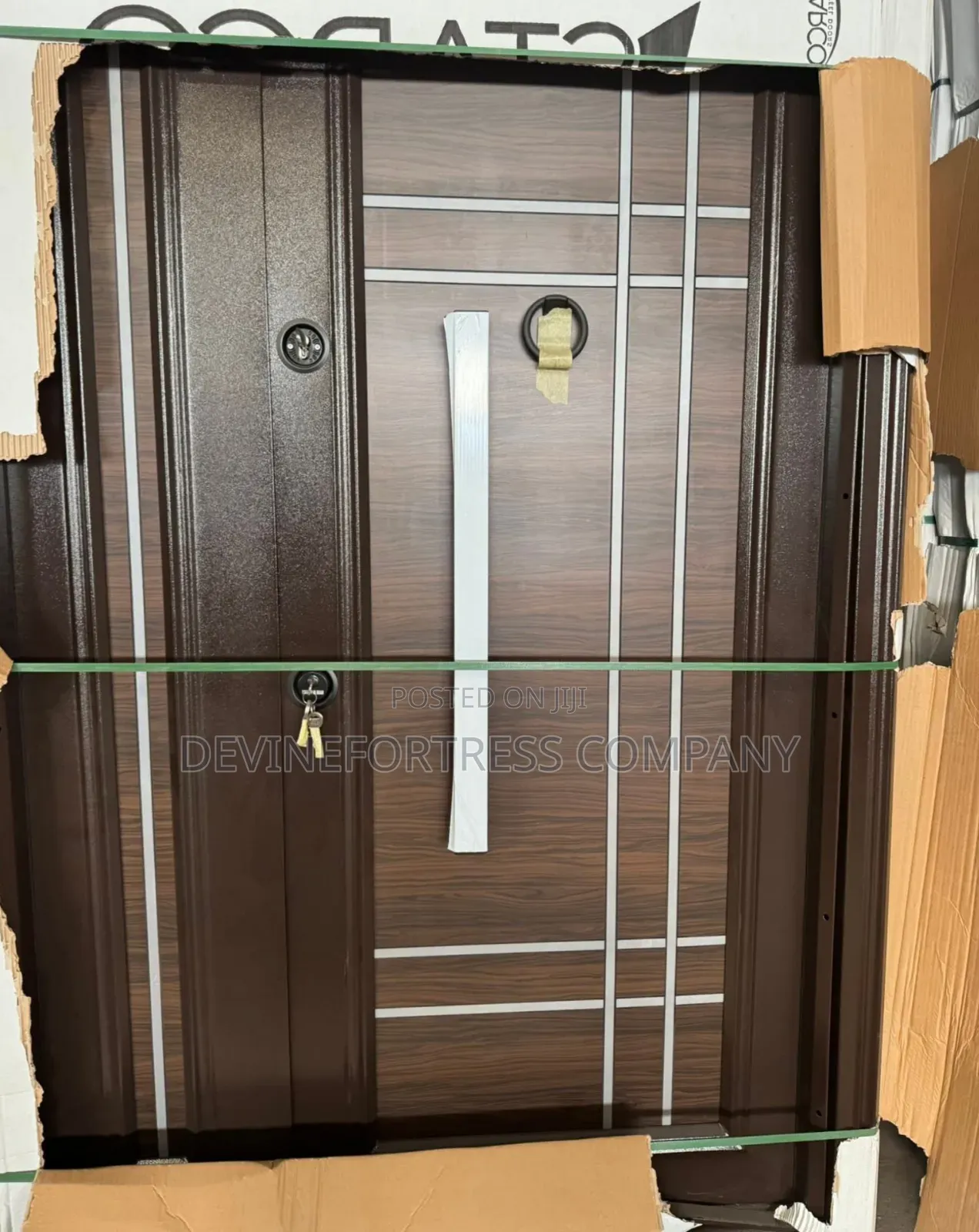 Quality Elegant Armor Security Door/ One N Half