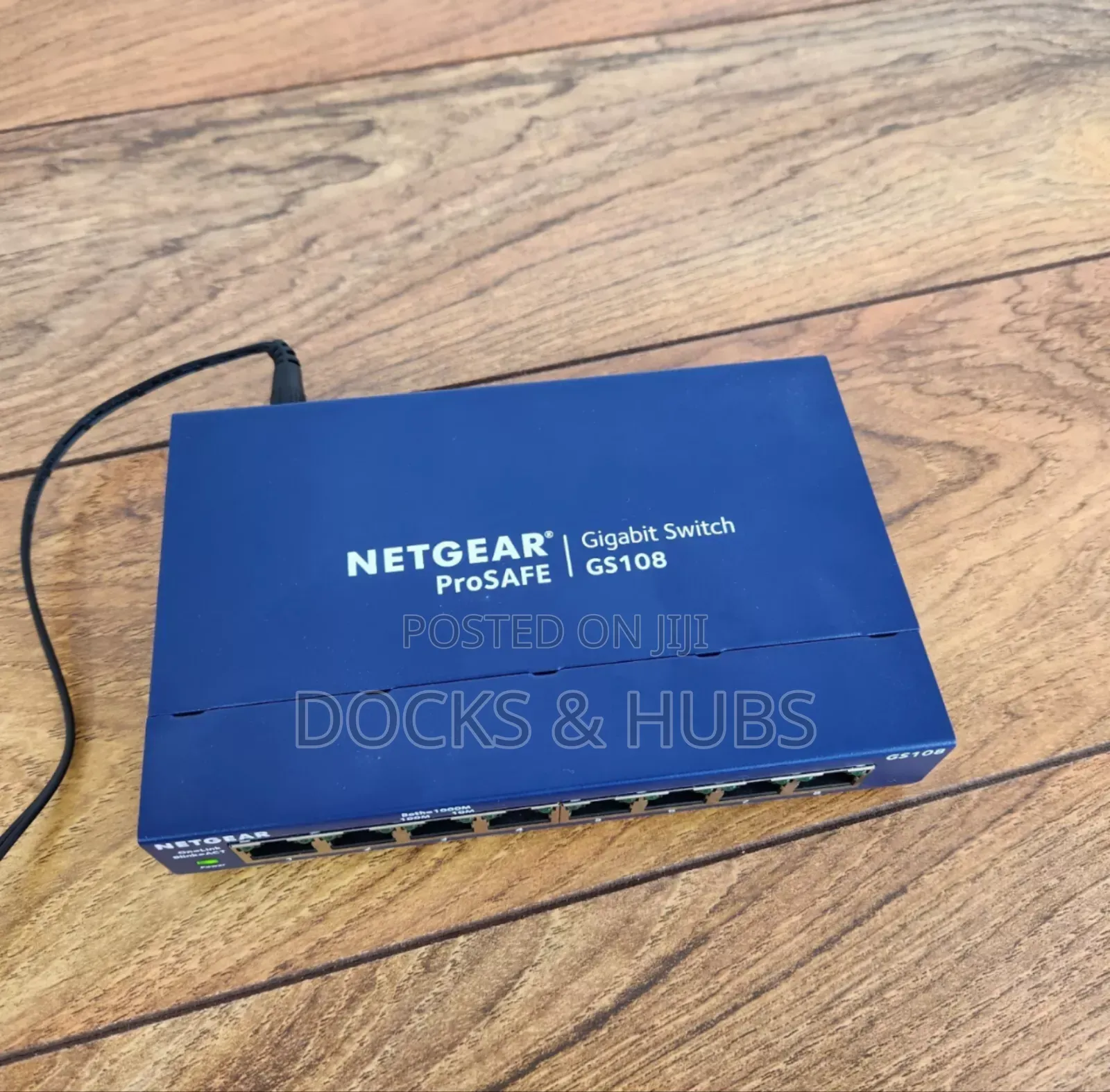 Netgear 8-Port Gigabit Ethernet Unmanaged Switch (Gs108)