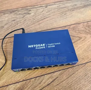 Netgear 8-Port Gigabit Ethernet Unmanaged Switch (Gs108)