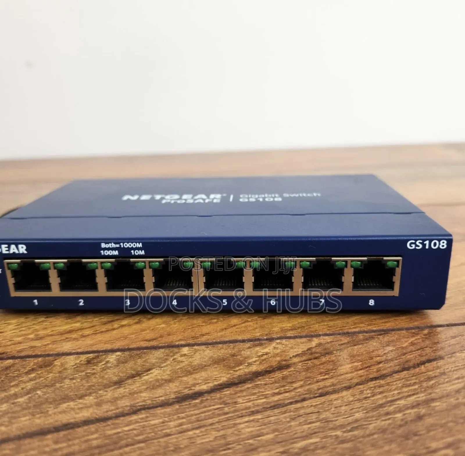 Netgear 8-Port Gigabit Ethernet Unmanaged Switch (Gs108)