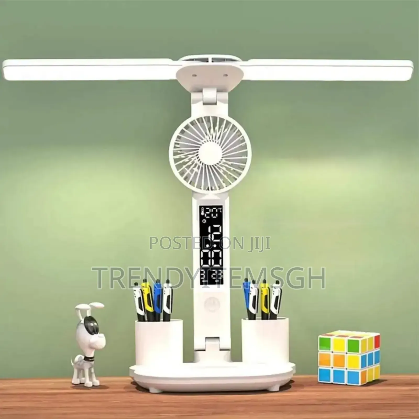 Dimmable Rechargeable Led Double Head Touch Table Desk Study Lamp