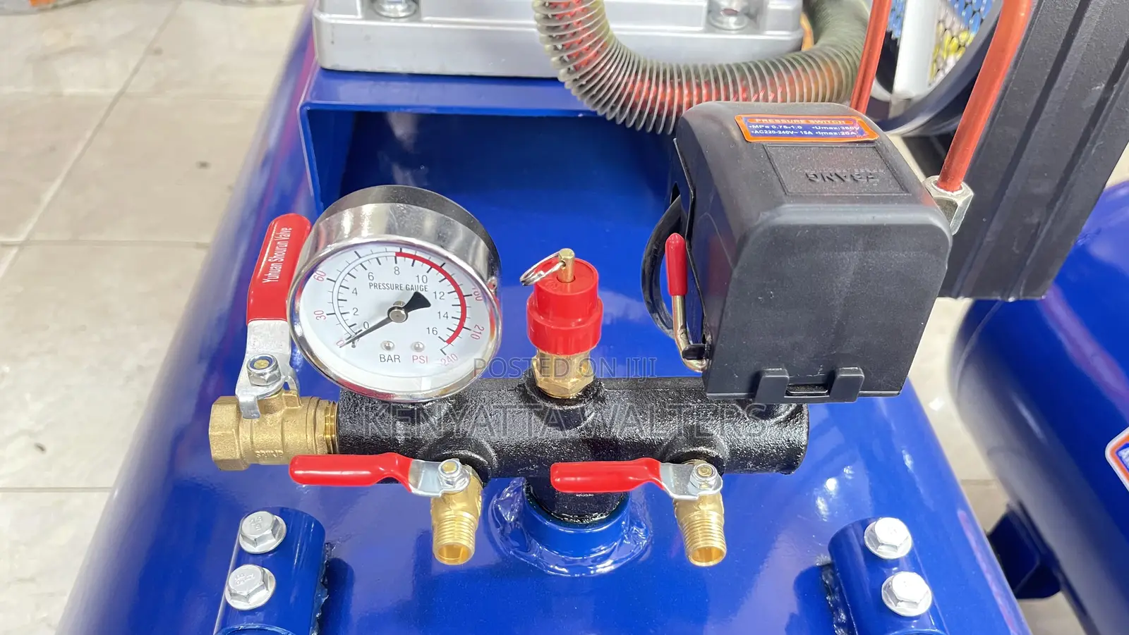 Wadfow Auto Electric 500l 7.5hp Air Compressor