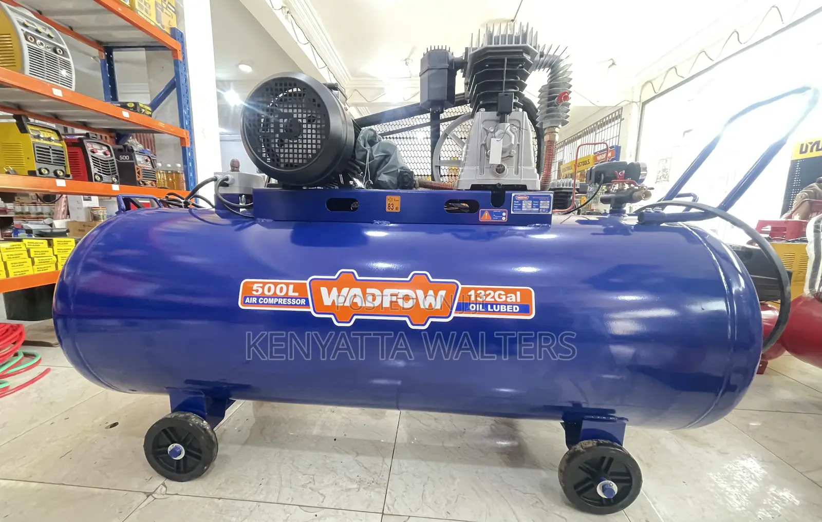 Wadfow Auto Electric 500l 7.5hp Air Compressor
