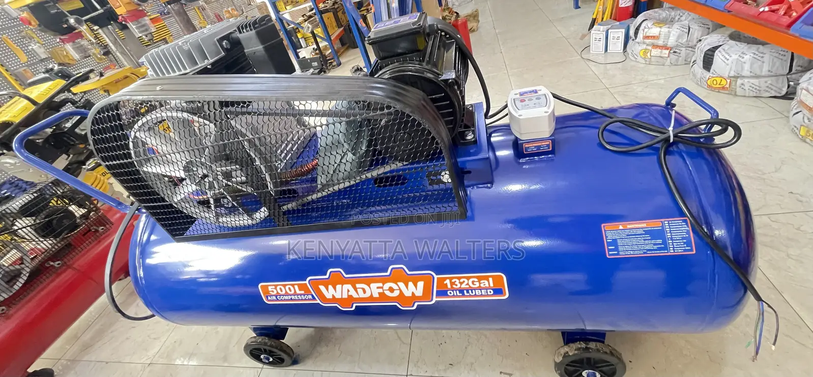 Wadfow Auto Electric 500l 7.5hp Air Compressor