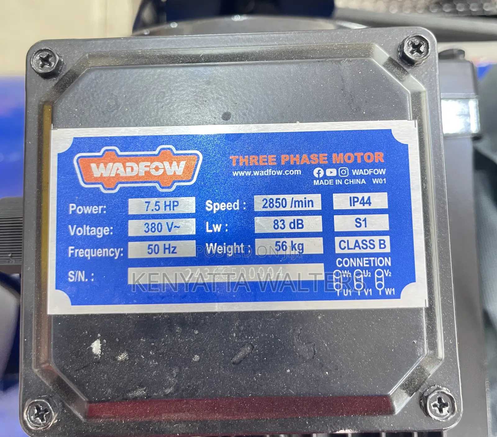 Wadfow Auto Electric 500l 7.5hp Air Compressor