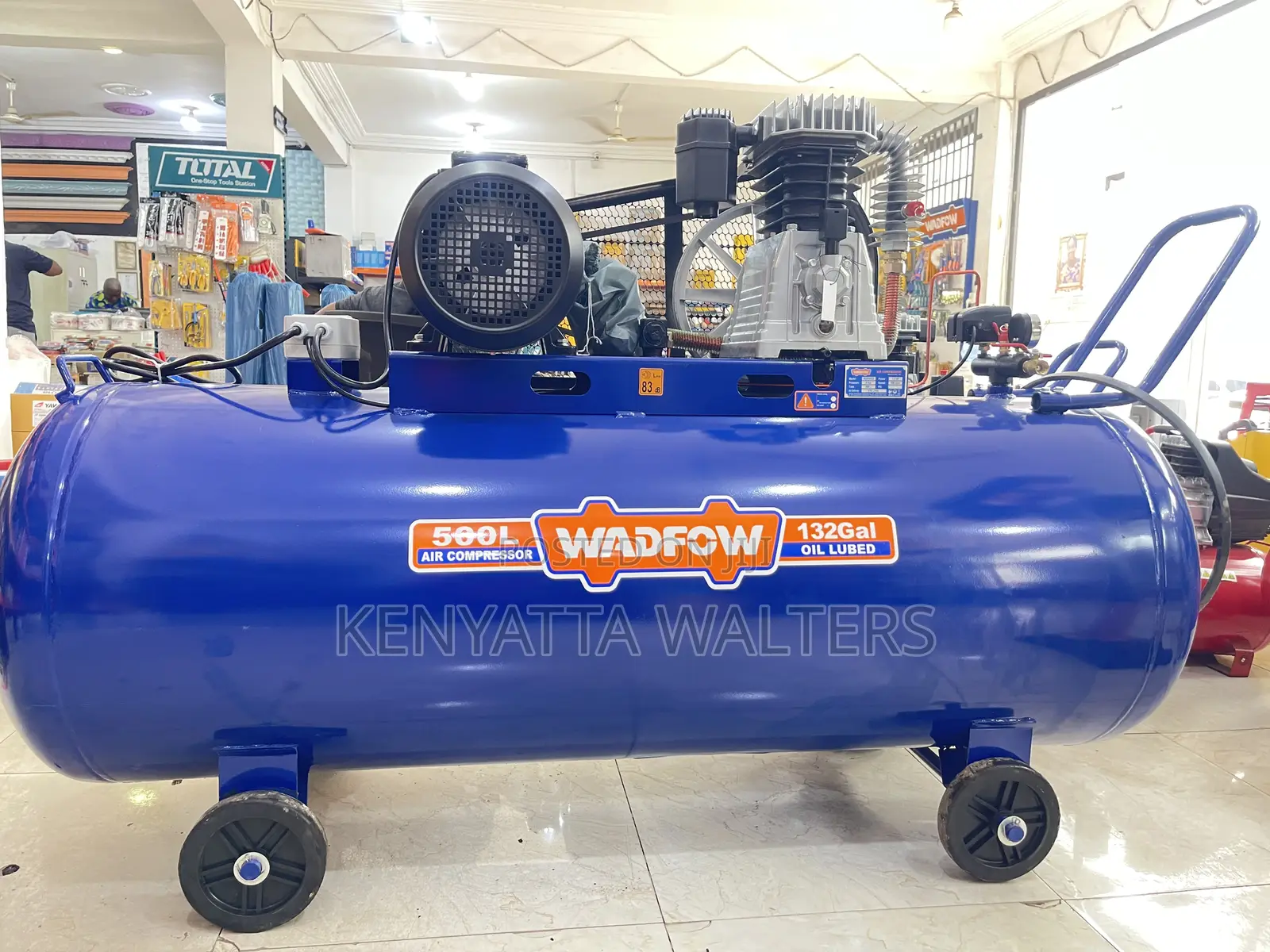 Wadfow Auto Electric 500l 7.5hp Air Compressor