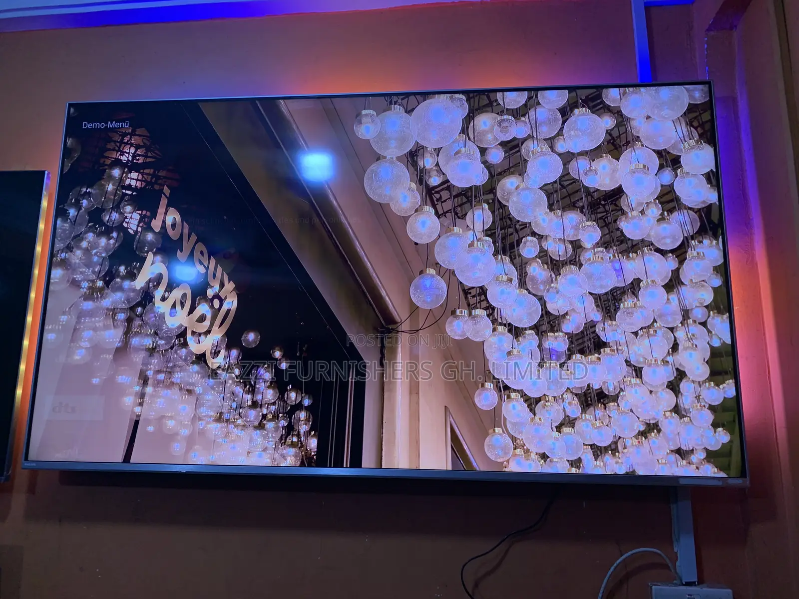 Ambilight Version 3 Sided Philips 65 Inches Smart HDR Tv