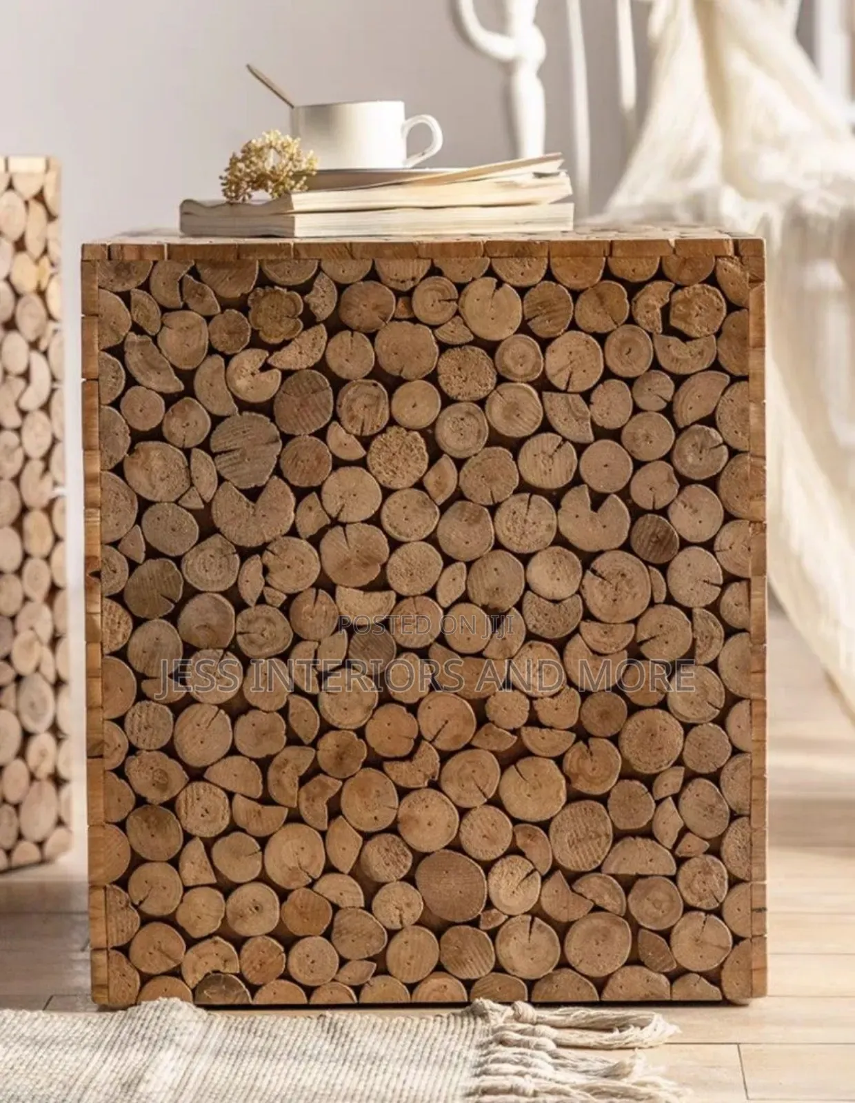 Side Table (Wabi-Sabi Style)