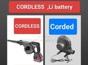 3 Tools in 1 Hand! Cordless Blower - Blow/Vacuum/Spray