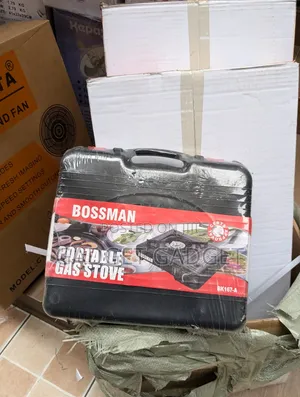 Single Portable Gas Stove With 2 Refills Gas Cans