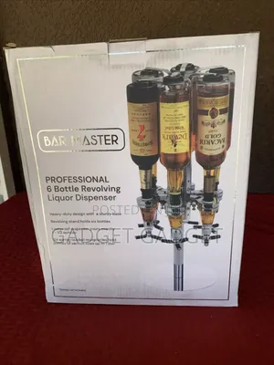 Bar Butler Wine, Liquor, Beer Six Shot Alcohol Dispenser