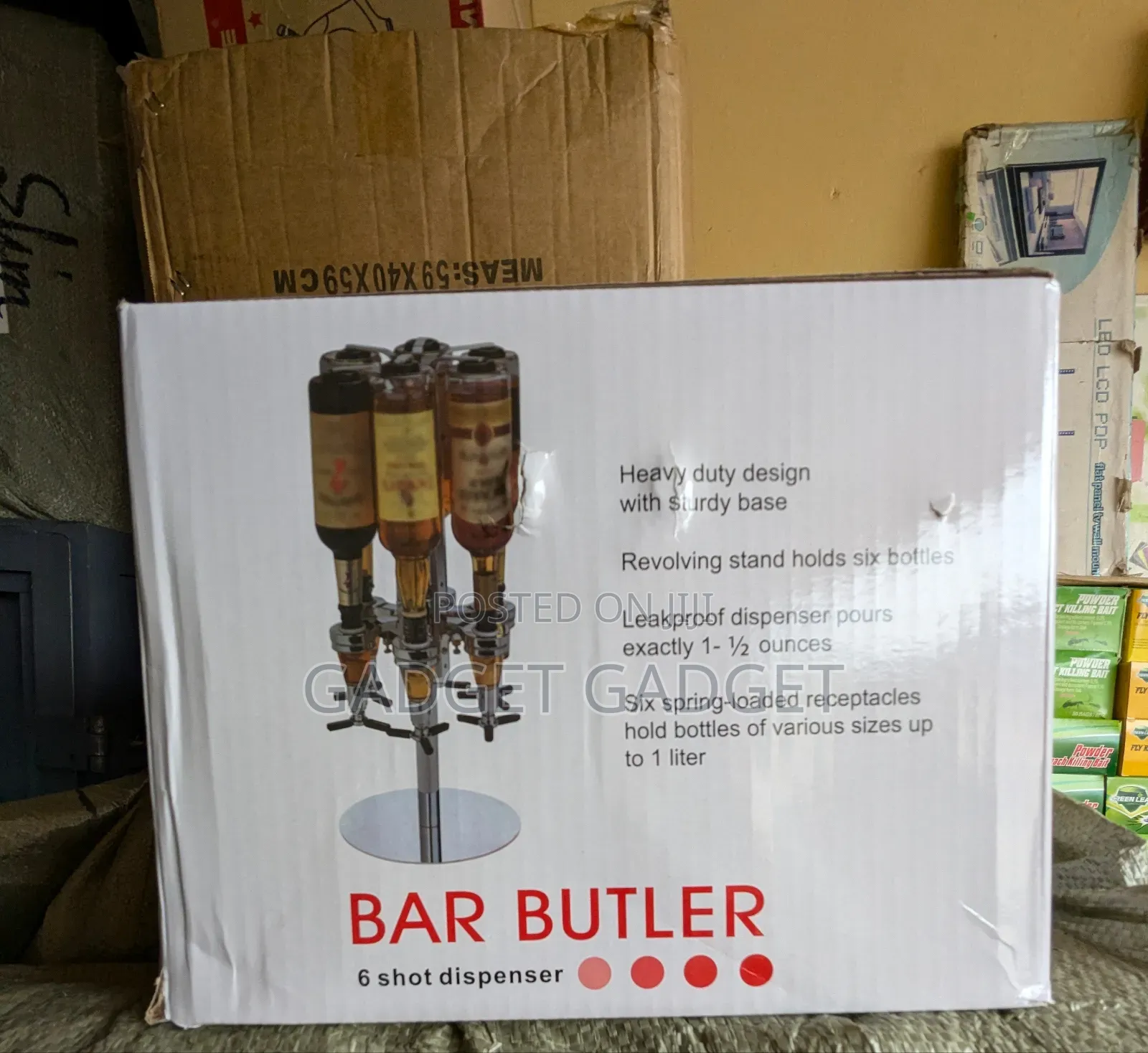 Bar Butler
6 Shot Dispenser (6 in 1)
