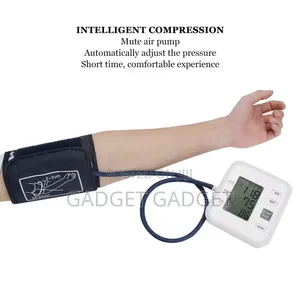 Auto Voice Digital Upper Arm Blood Pressure Monitor,