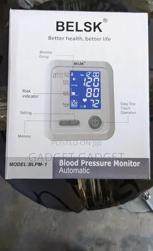 Auto Voice Digital Upper Arm Blood Pressure Monitor,