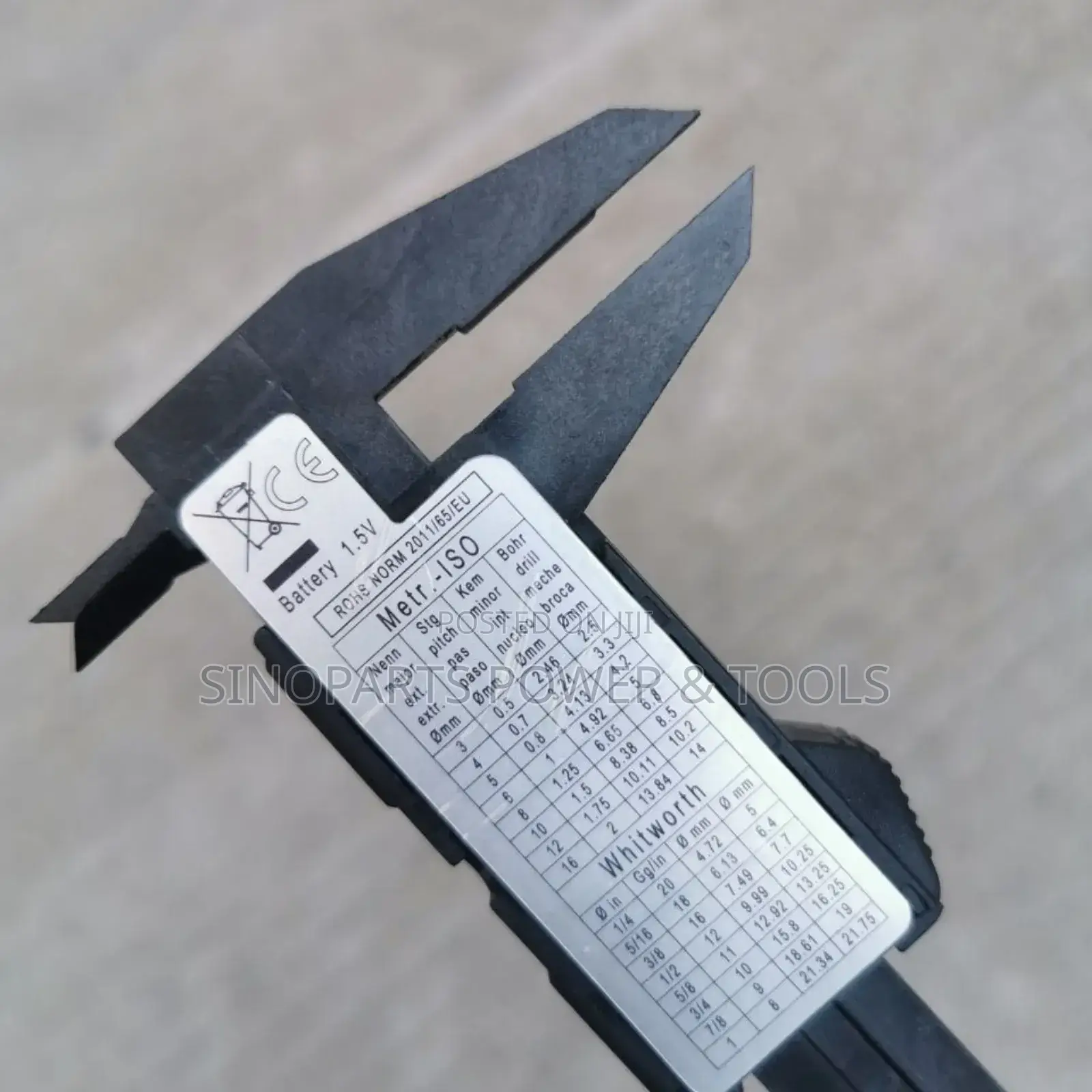 Teliang Digital Caliper - Error-Free Mm/Inch Measuring
