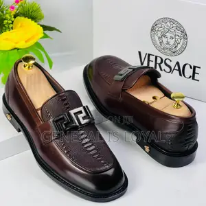 Versace Leather Men’S Shoe