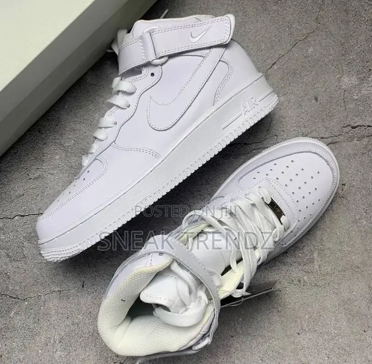 Nike Air Force H Long Black N White